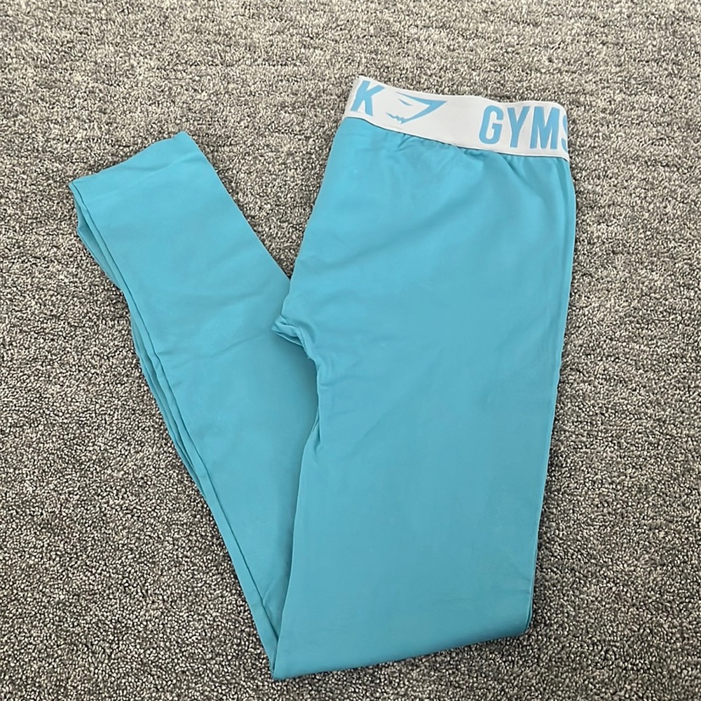 EUC Gymshark Light Blue Leggings